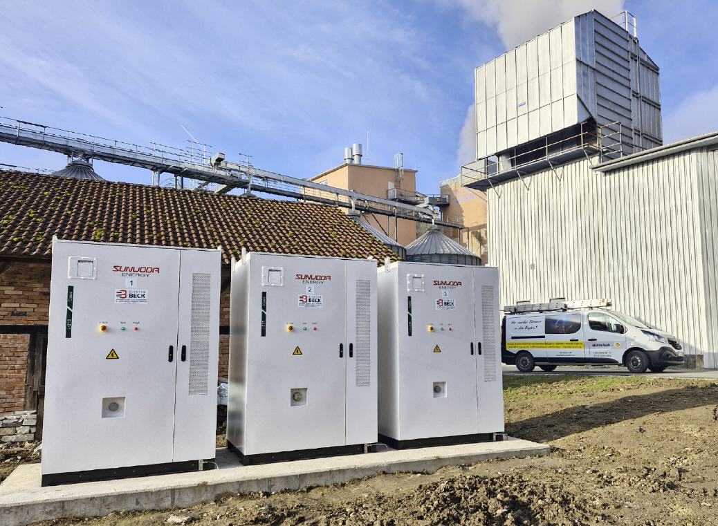 645 kWh Gewerbespeicher erfolgreich in Betrieb!